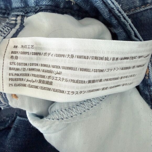 Abercrombie and Fitch The Flare Ultra High Rise Medium Wash Womens Jeans 10/31R - Picture 4 of 4